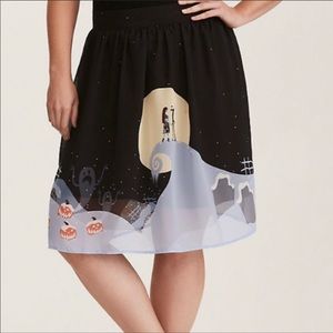 Torrid Nightmare Before Christmas skirt